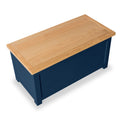 Farrow Navy Blanket Storage Box