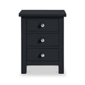 Cornish Black Bedside Cabinet from Roseland Furniture