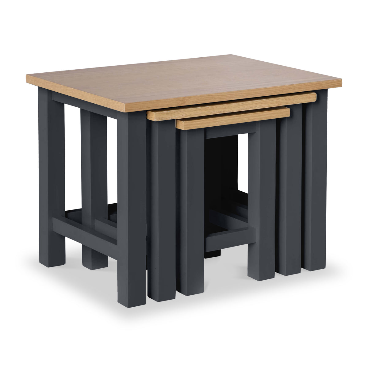 Farrow Charcoal Nest of Tables from Roseland