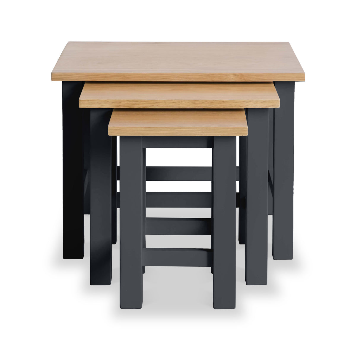 Farrow Charcoal Nest of Tables
