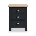 Farrow Black Bedside Cabinet