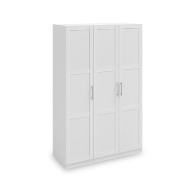 Bithlo White 3 Door Wardrobe