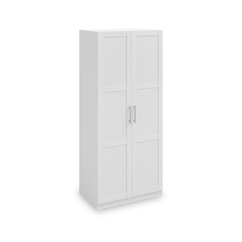 Bithlo White 2 Door Wardrobe