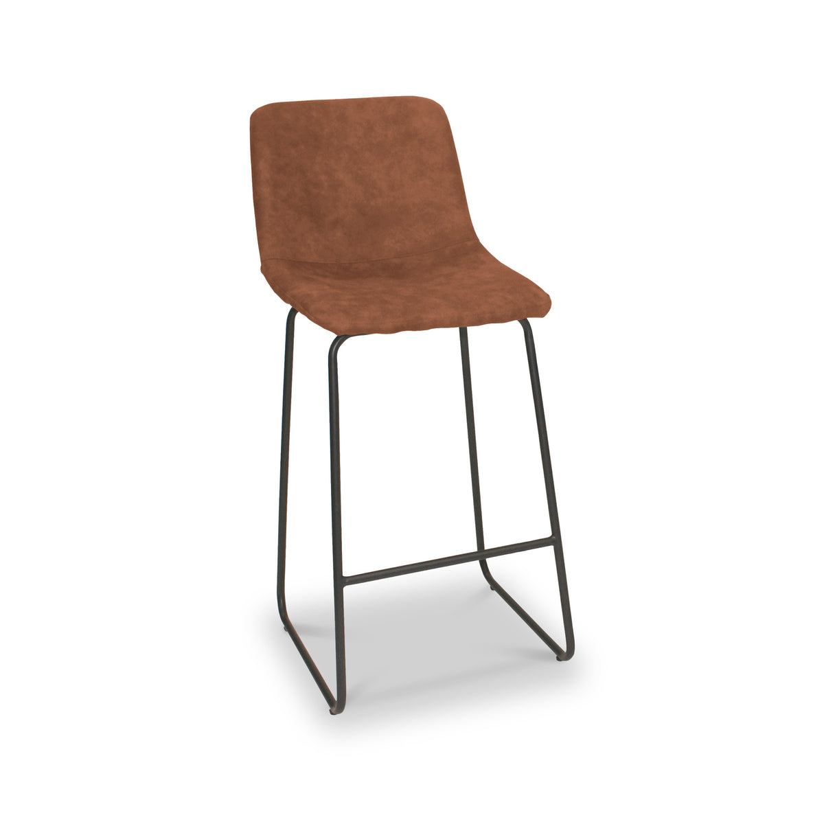 Maren Tan Faux Leather Bar Stool from Roseland