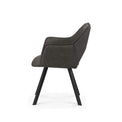 Harley Dining Chair - Grey PU