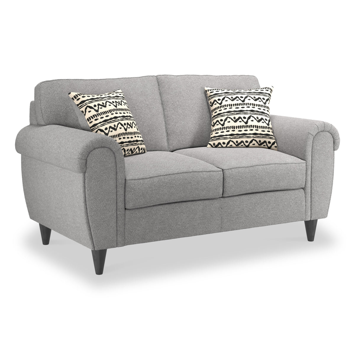 Jessie Grey Boucle 2 Seater Sofa from Roseland Furniture