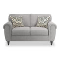 Jessie Grey Boucle 2 Seater Couch