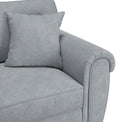 Harry Light Blue 3 Seater Sofa 