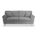 Harry Dark Grey 3 Seater Couch