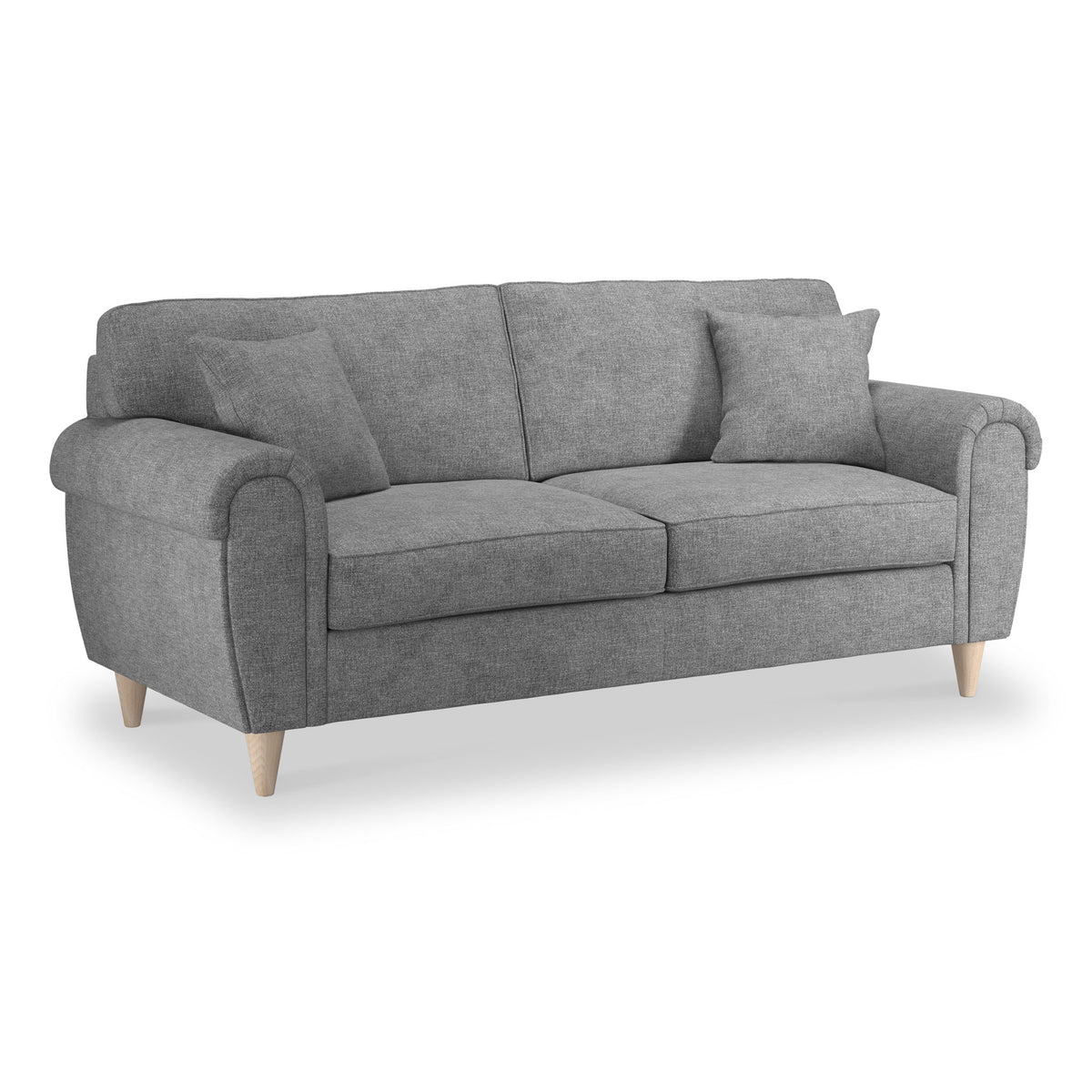 Harry Dark Grey 3 Seater Sofa from Roseland Furniture