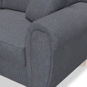 Harry Navy 3 Seater Sofa