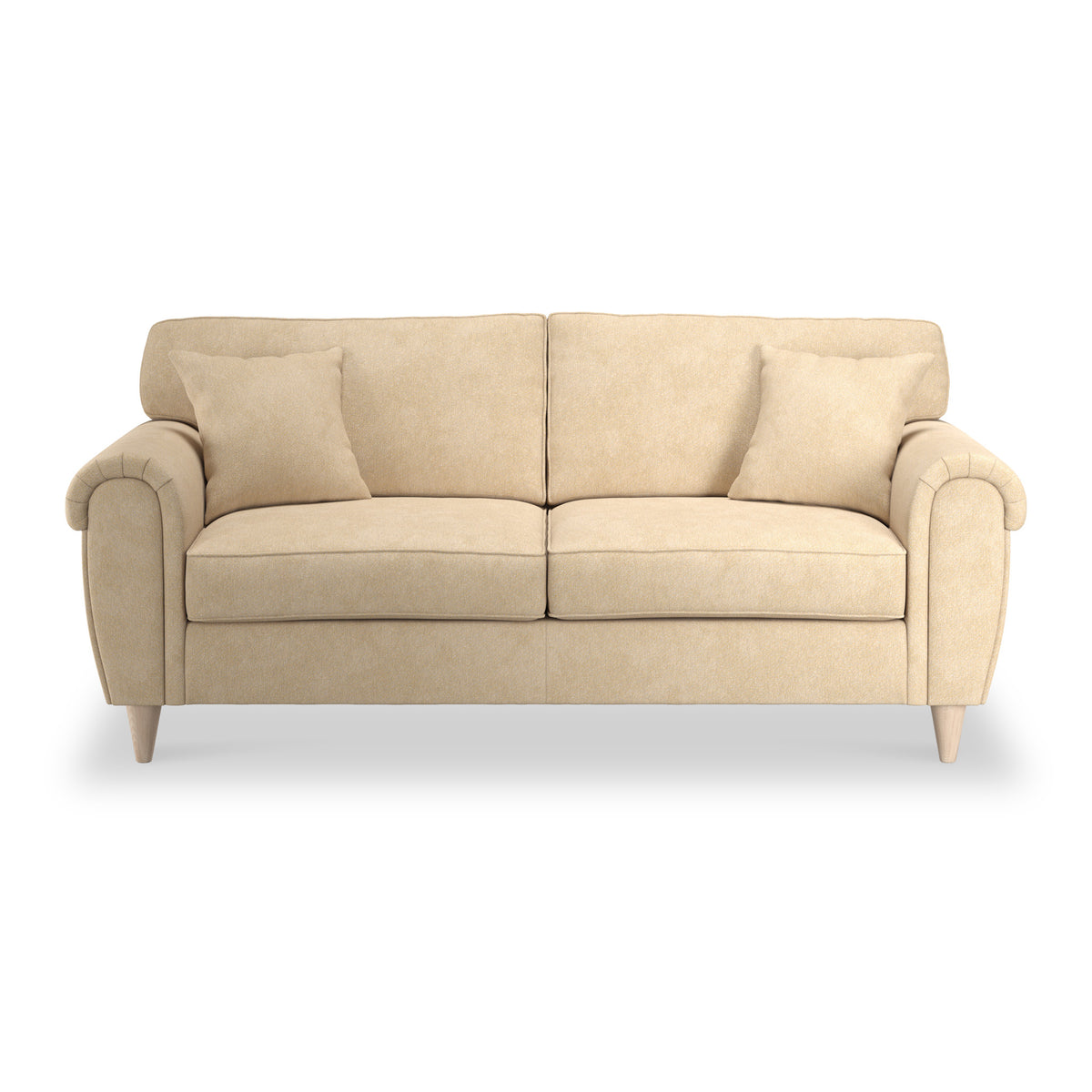 Harry Yellow 3 Seater Couch