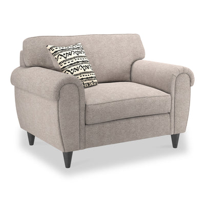 Jessie Boucle Snuggle Armchair