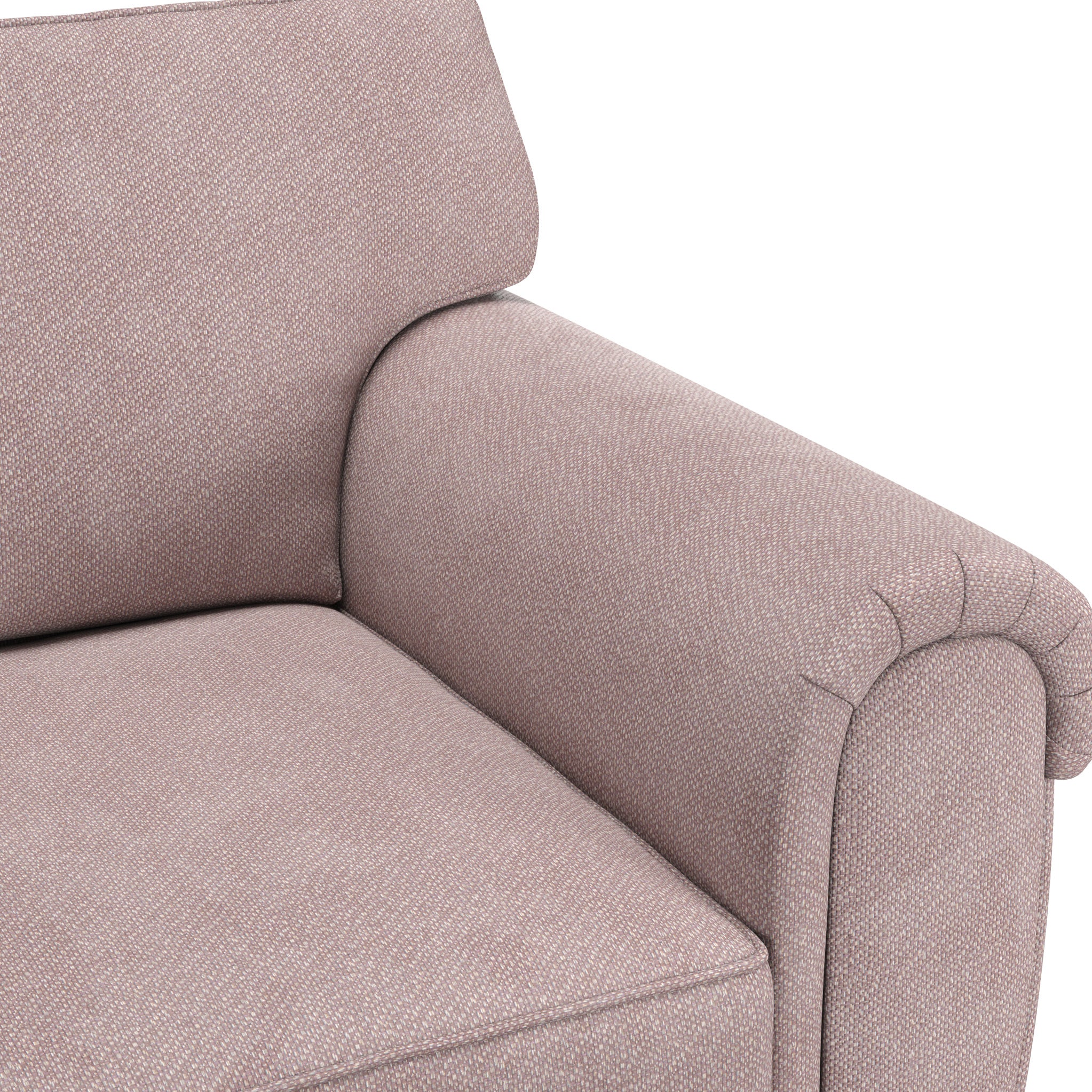 Harry Armchair Contemporary Comfortable Fabric Couch Roseland