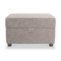 Jessie Mink Small Storage Footstool 