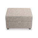 Jessie Mink Small Storage Pouffe 