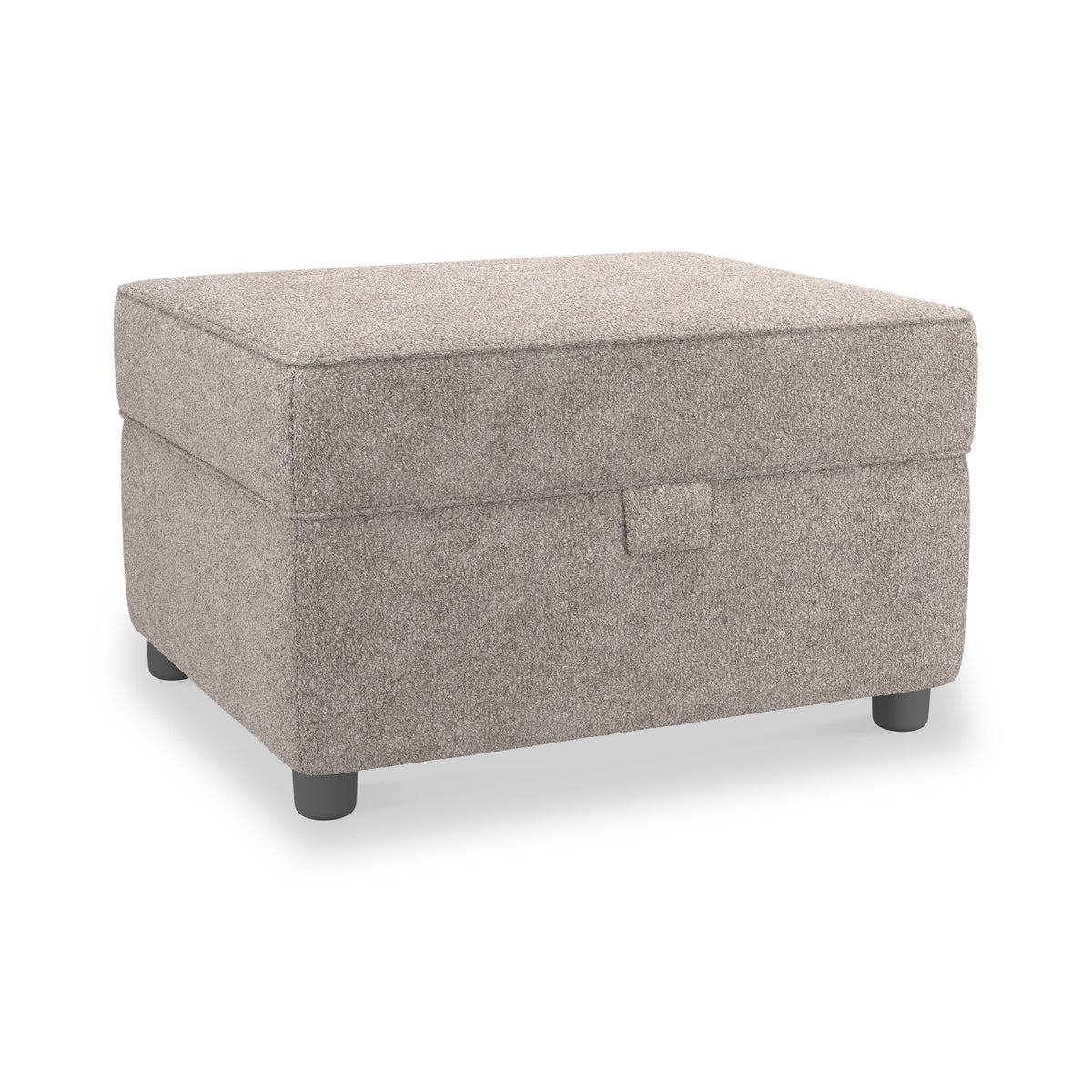Jessie Mink Small Storage Footstool from Roseland Furniture