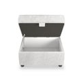 Jessie Ivory Small Storage Footrest