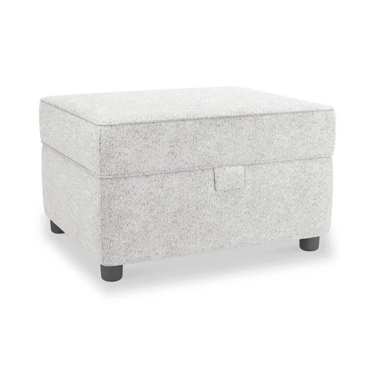Jessie Ivory Small Storage Footstool from Roseland Furniture