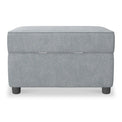 Harry Light Blue Small Storage Footstool