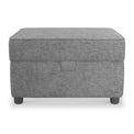 Harry Dark Grey Small Storage Pouffe