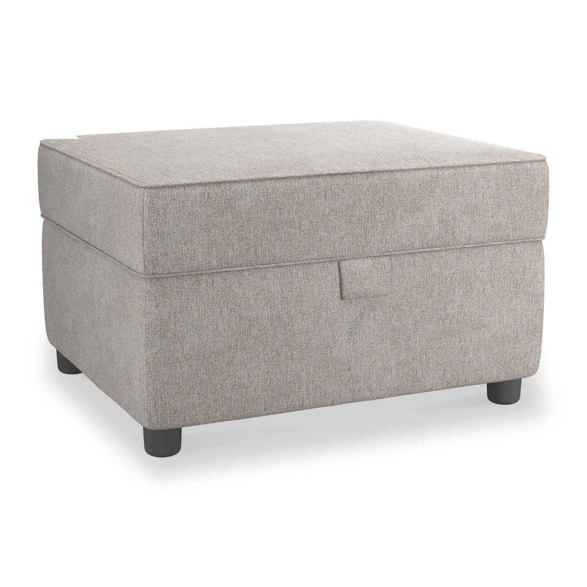 Harry Natural Small Storage Footstool from Roseland Furniture