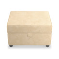 Harry Yellow Small Storage Footstool