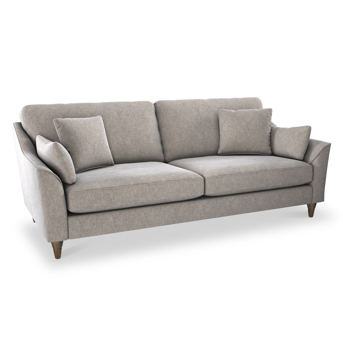 Charice Fog Grey 3 Seater Sofa from Roseland Furniture