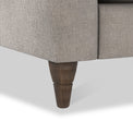 Charice Fog Grey Armchair