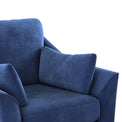 Charice Navy Armchair