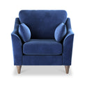 Charice Navy Armchair