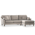Charice Fog Grey Right Hand Chaise Sofa from Roseland Furniture