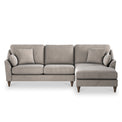 Charice Fog Grey Right Hand Chaise Couch