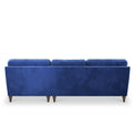 Charice Navy Blue Right Hand Chaise Sofa