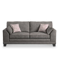 Jules Charcoal 3 Seater couch