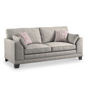 Jules Mist Grey 3 Seater Sofa from Roseland Furniture