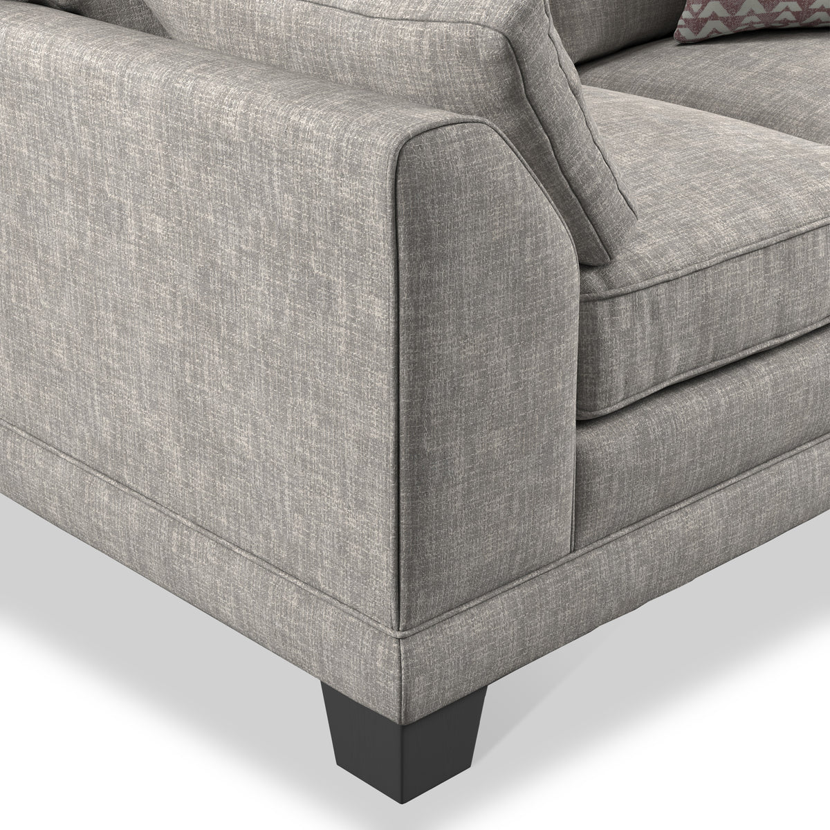 Jules Mist Grey 3 Seater Sofa