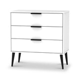 Asher White 3 Drawer Storage Chest from Roseland Furniture