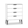 Asher White 4 Drawer Storage Chest from Roseland Furniture