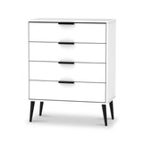 Asher White 4 Drawer Storage Chest from Roseland Furniture