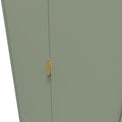 Moreno Olive Green 2 Door 2 Drawer Double Wardrobe