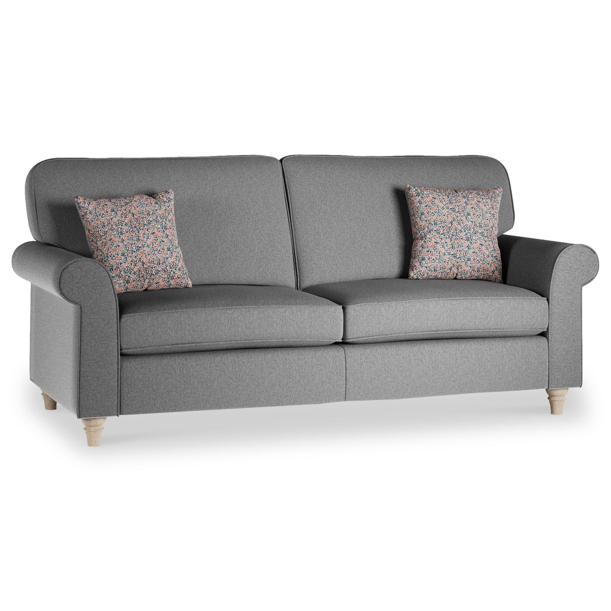 Thomas Grey 3 Seater Sofa from Roseland Furniture