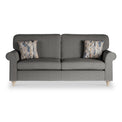 Jude Coal 3 Seater Couch