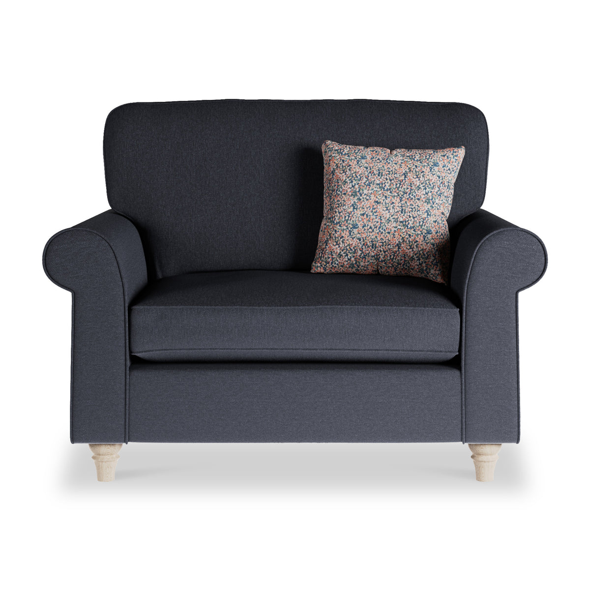 Thomas Navy Snuggle Living Room Chair