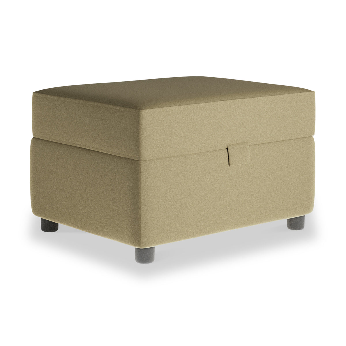 Thomas Olive Small Storage Footstool from Roseland Furniture