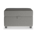 Jude Coal Small Storage Pouffe