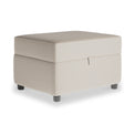 Jude Dijon Small Storage Footstool from Roseland Furniture
