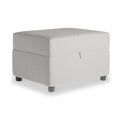 Jude Zinc Small Storage Footstool from Roseland Furniture
