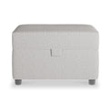 Jude Zinc Small Storage Pouffe