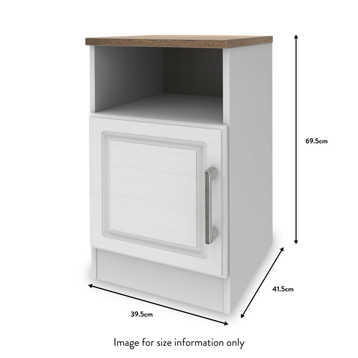 Talland White 4 Piece Bedroom Set from Roseland size